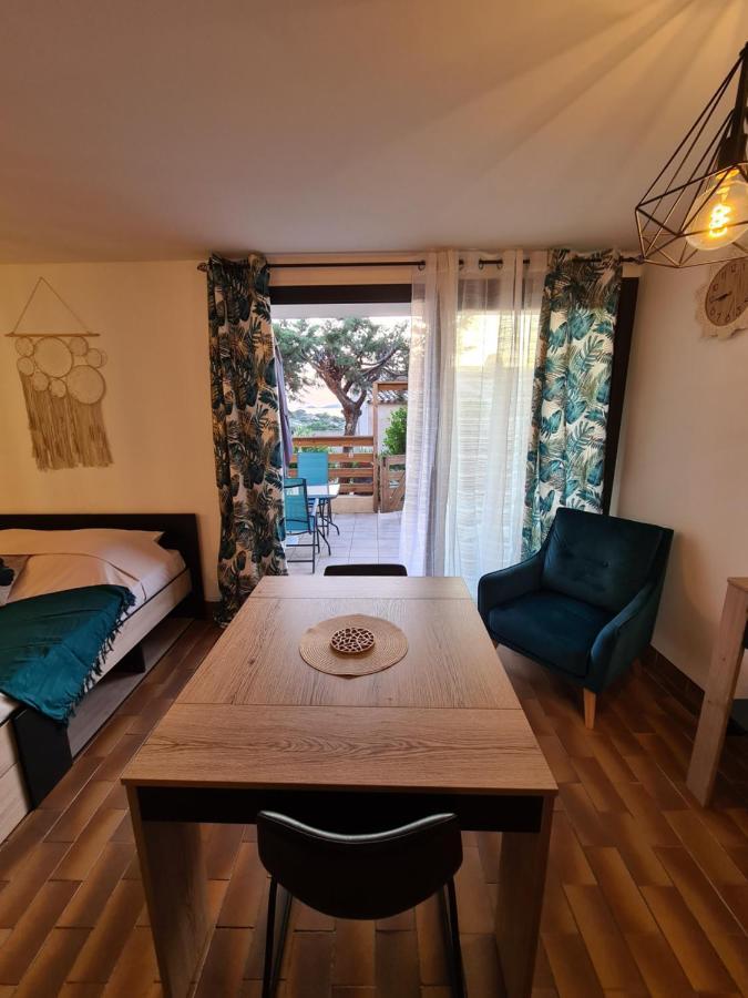 Studio Avec Terasse Vue Mer Porticcio  Luaran gambar